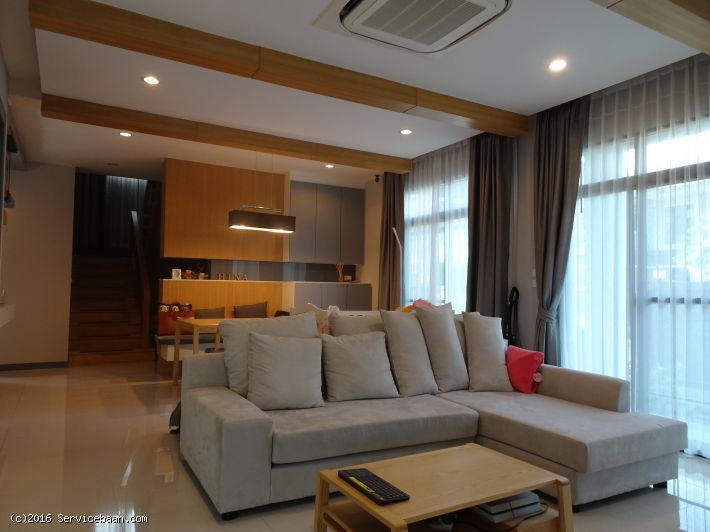 ม.เดอะปาล์ม พัฒนาการ บ้านเดี่ยว 2 ชั้น 76 ตรว. ราคา 16,000,000 ล้านบาท ซ.พัฒนาการ 44 ทำเลดี ใกล้ทางด่วน ,ใกล้ถนนวงแหวน ,บ้านแต่งสวย สภาพดี มีทางลัดไปออกถนนอ่อนนุช, ท