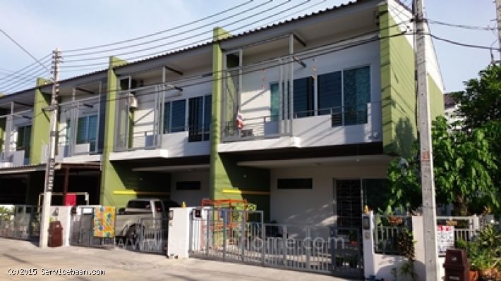 ทาวน์เฮ้าส์ ม.เดอะทรัสต์ ลำลูกกา คลอง5 ห้องมุม 26.3 ว้า ใกล้วงแหวน, บิ๊กซี, โลตัส, วัดประชุมราษฎร์ N.0109 ต.บึงคำพร้อย อ.ลำลูกกา จ.ปทุมธานี ม.เดอะทรัสต์
